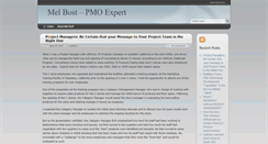 Desktop Screenshot of melbostpmoexpert.com